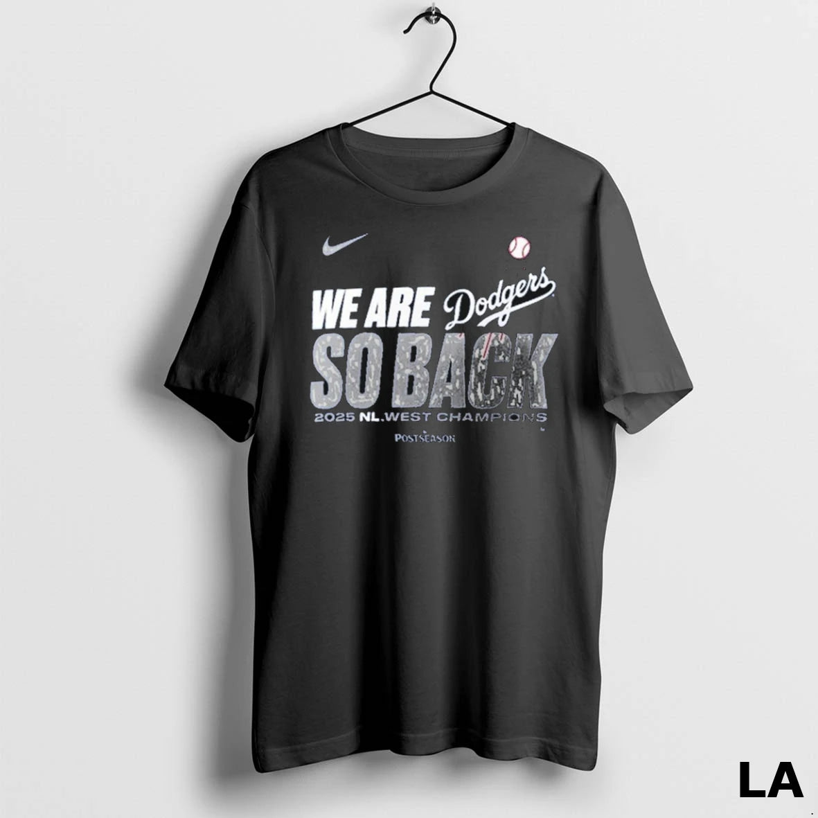 Original Los Angeles Dodgers We Are So Back Nl West Division Champions 2025 Mlb Postseason