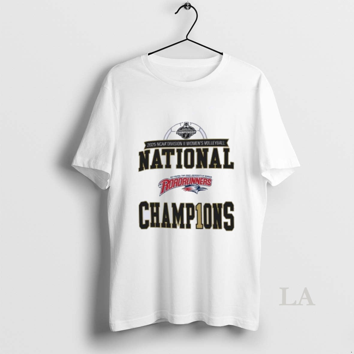 Original Msu Denver Roadrunners 2025 Ncaa Division Ii Womens Volleyball National Champions