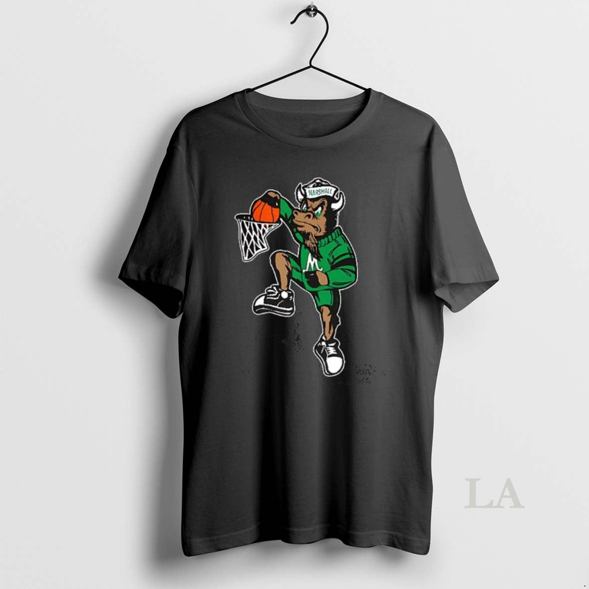 Original Marshall Thundering Herd Mascot Dunk