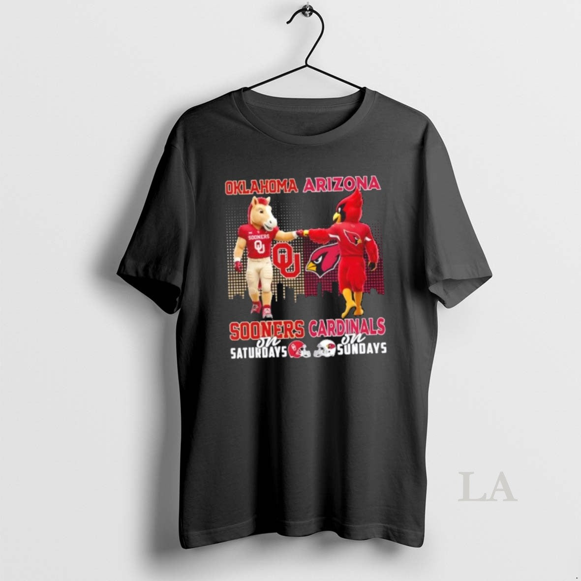 Original Mascots Oklahoma Sooners On Saturdays X Arizona Cardinals On Sundays Skyline