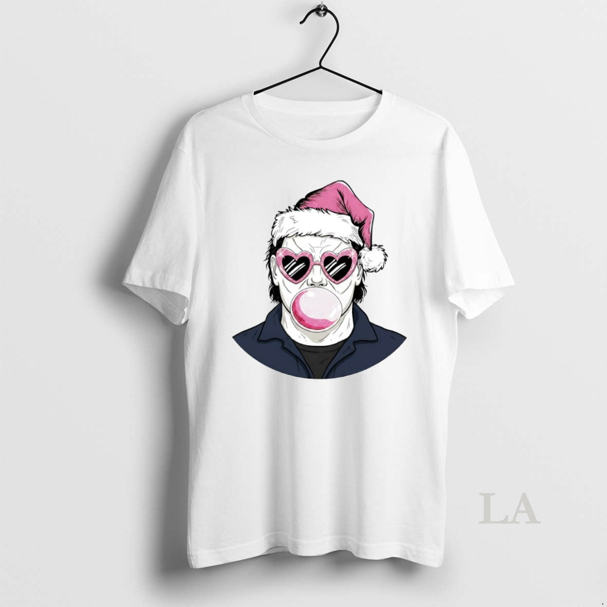 Original Merry Christmas Michael Myers Bubble Gum Circle