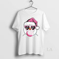 Original Merry Christmas Snowman Bubble Gum Circle