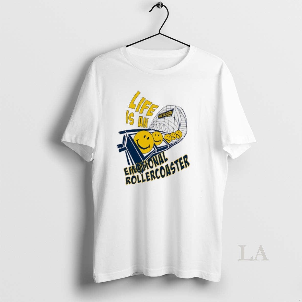 Original Michigan Wolverines Sack The Stigma Emotional Rollercoaster Life Is An
