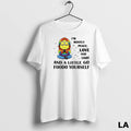 Original Minion Im Mostly Peace Love And Light Light And A Little Go Foodo Yourself