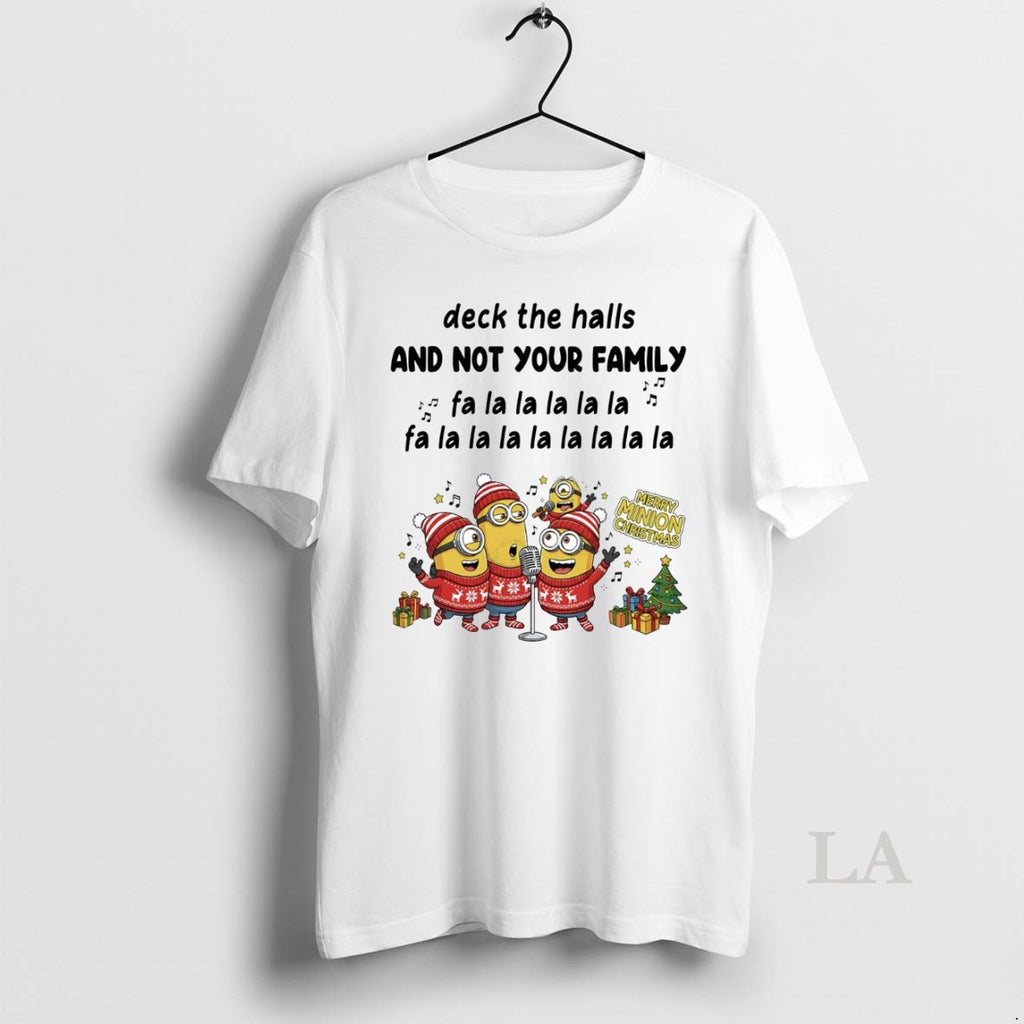 Original Minion Deck The Halls And Not Your Family Christmas