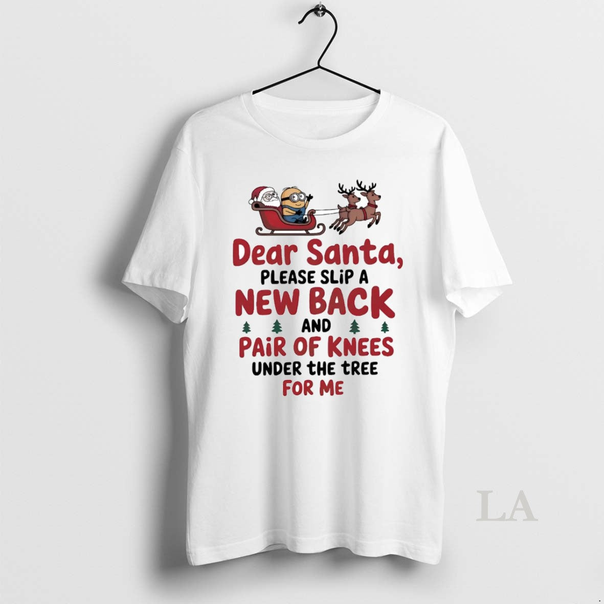 Original Minions Dear Santa Please Slip New Back Pair Knees