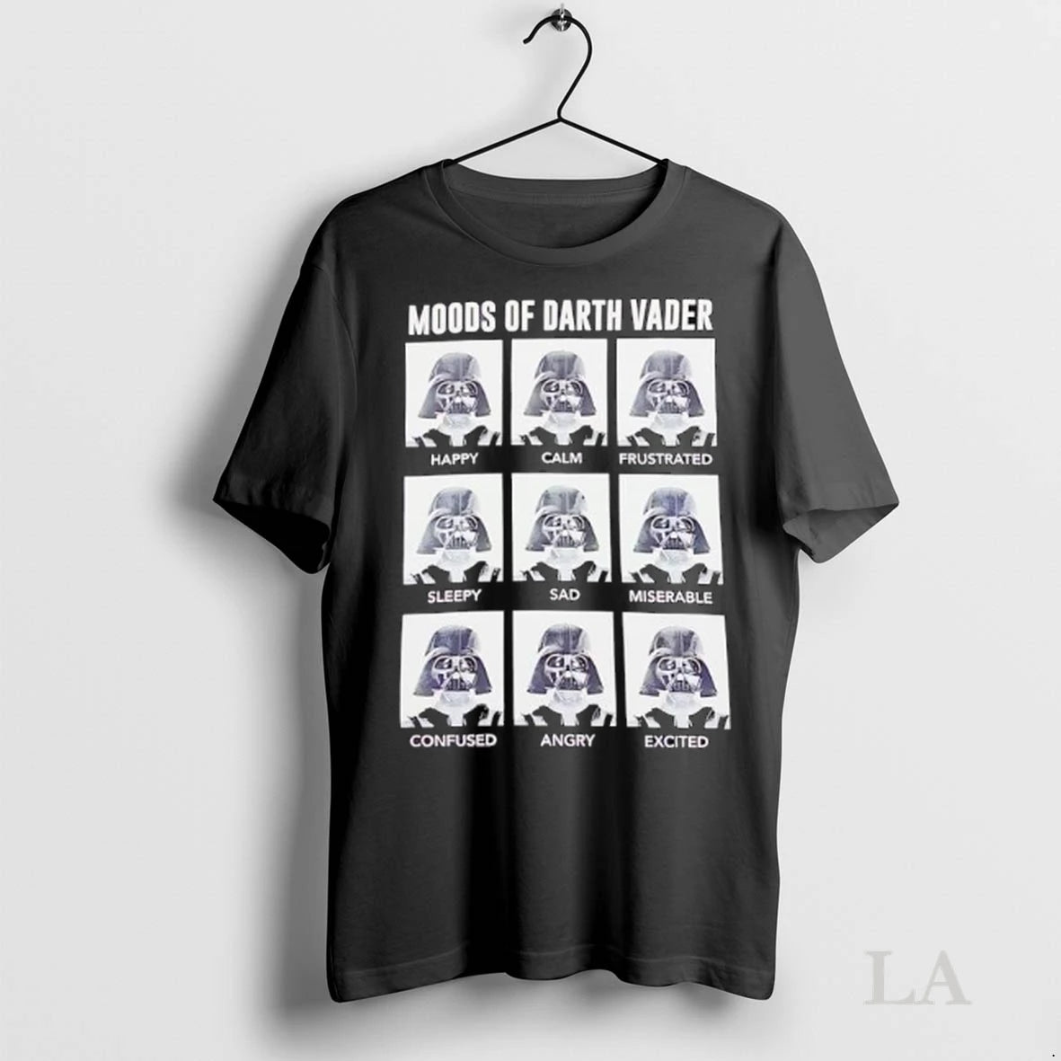 Original Moods Of Darth Vader Happy Calm Frutrated Sleepy Sad Miserable Confused Angry Excited Ladies