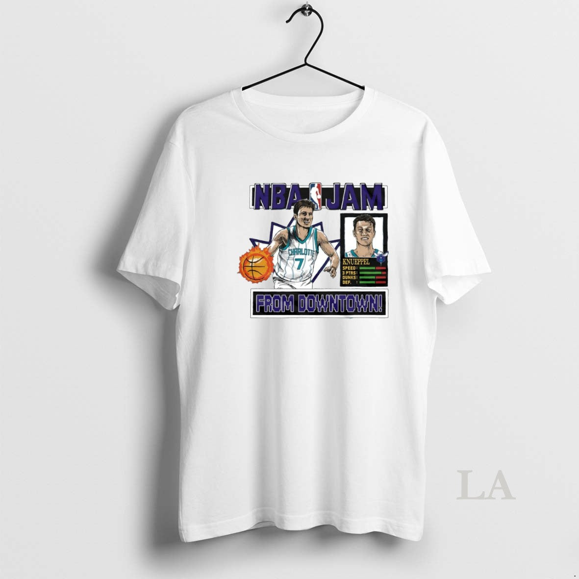 Original Nba Jam Charlotte Hornets Kon Knueppel From Downtown Circle