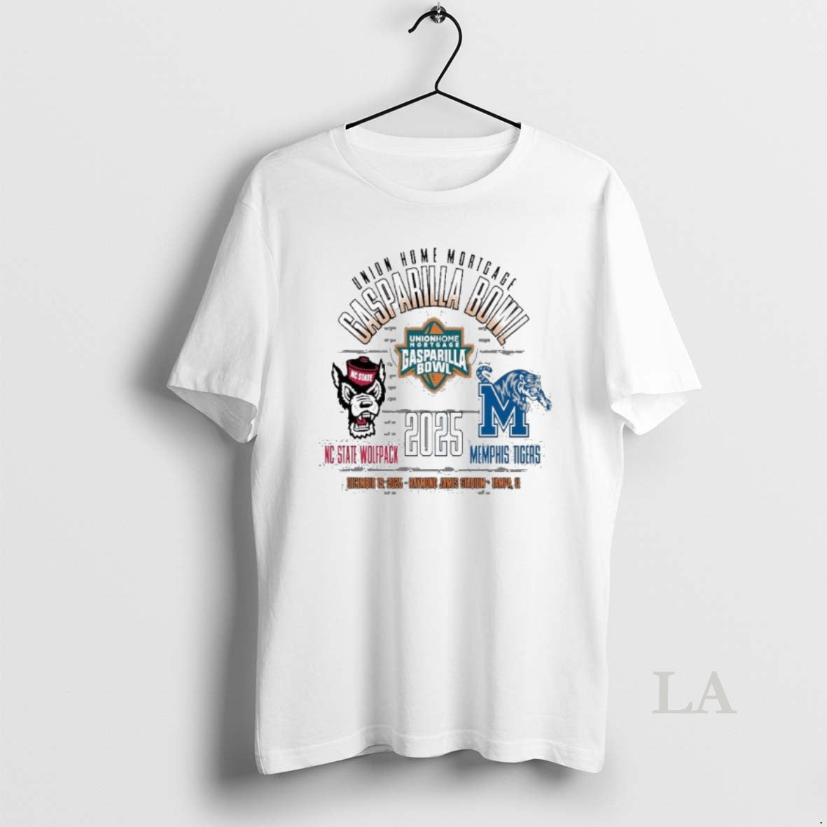Original Nc State Wolfpack Vs Memphis Tigers 2025 Union Home Mortgage Gasparilla Bowl