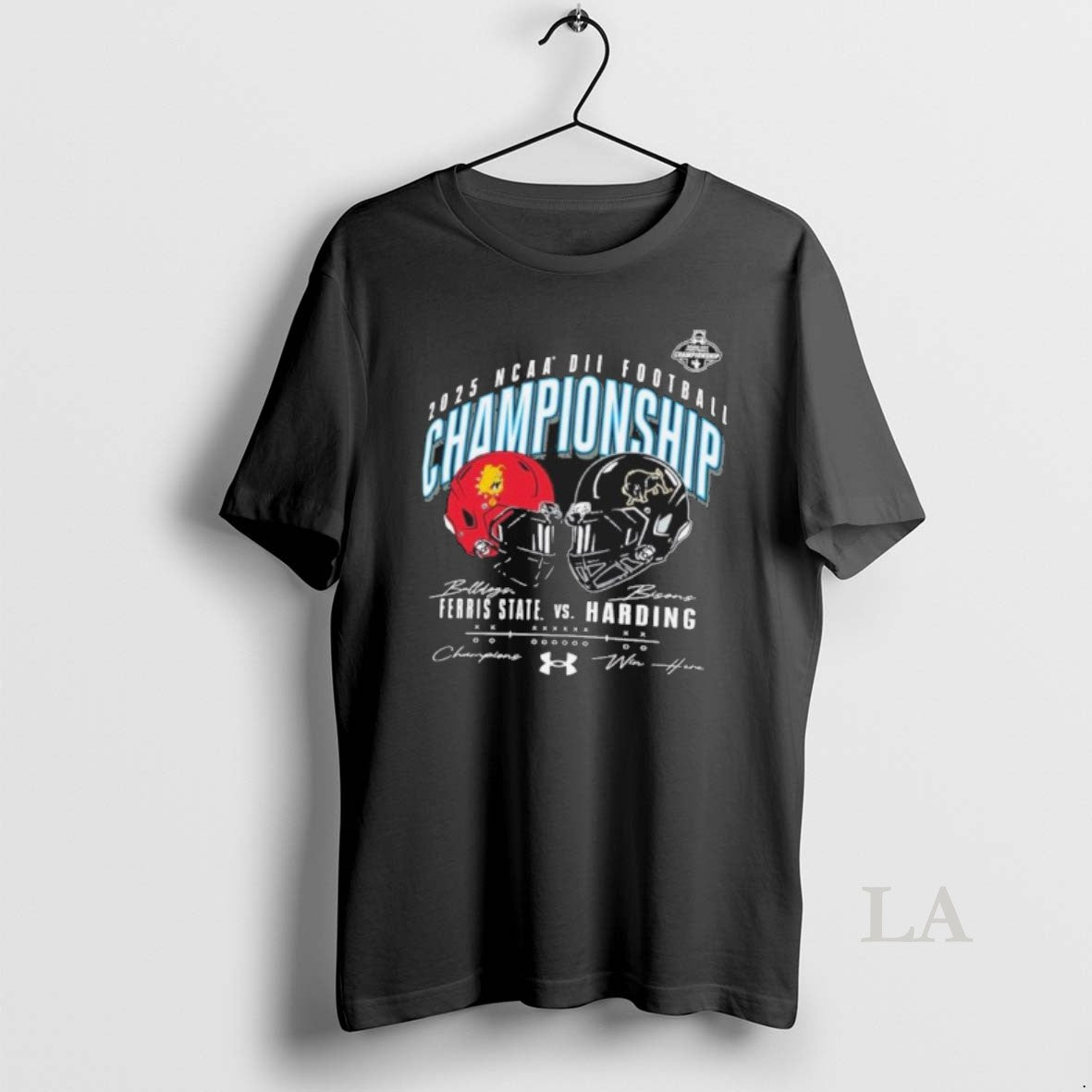Original Ncaa Dii Championship 2025 Ferris State Vs Harding Champions Win Here