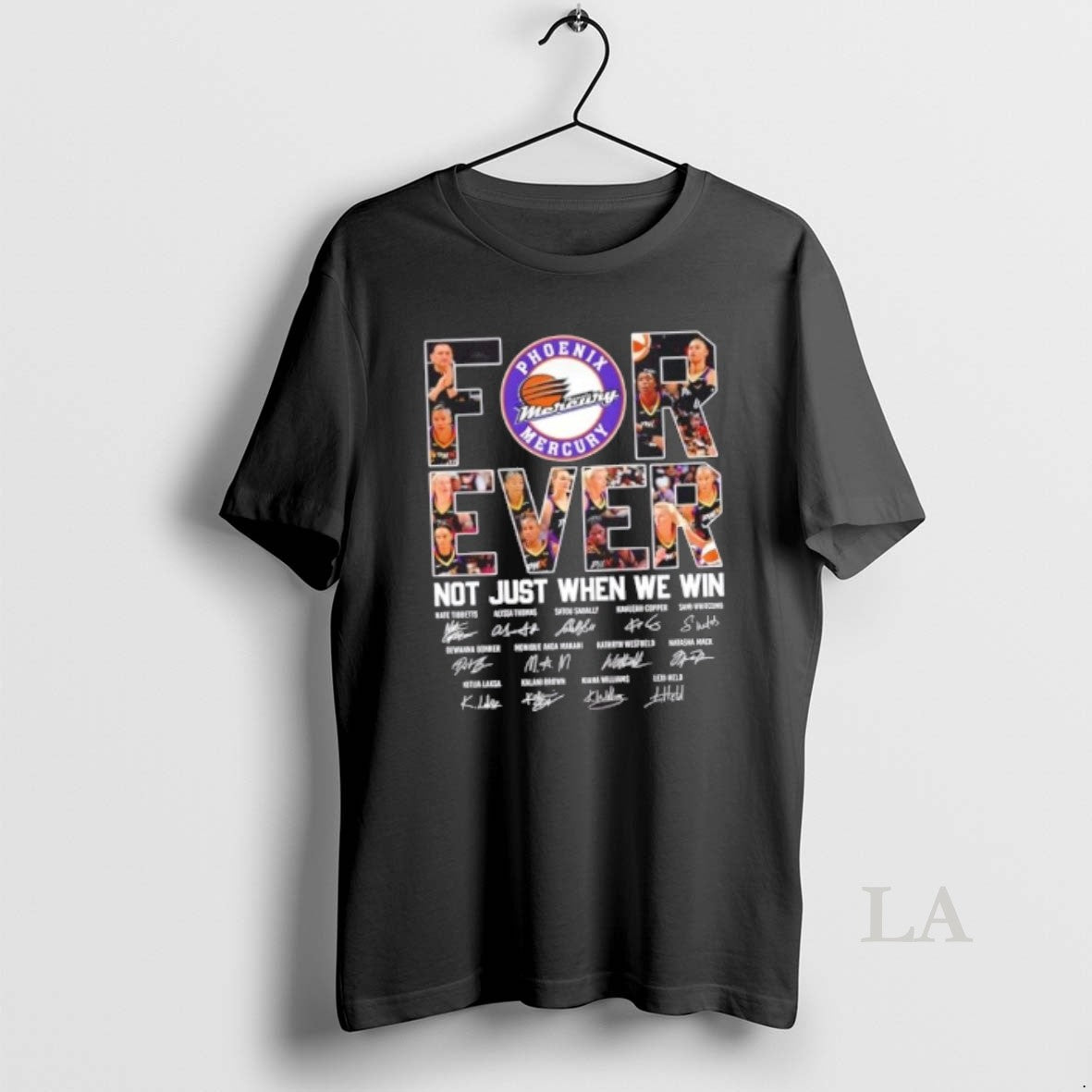 Original Nate Tibbetts And Players Phoenix Mercury Not Just When We Win Signatures