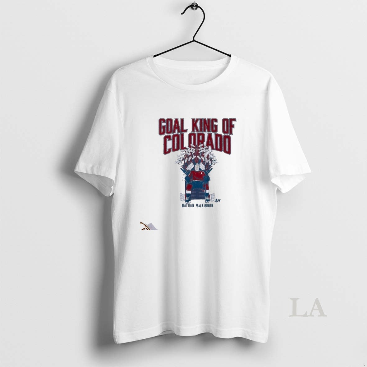 Original Nathan Mackinnon Goal King Of Colorado Avalanche