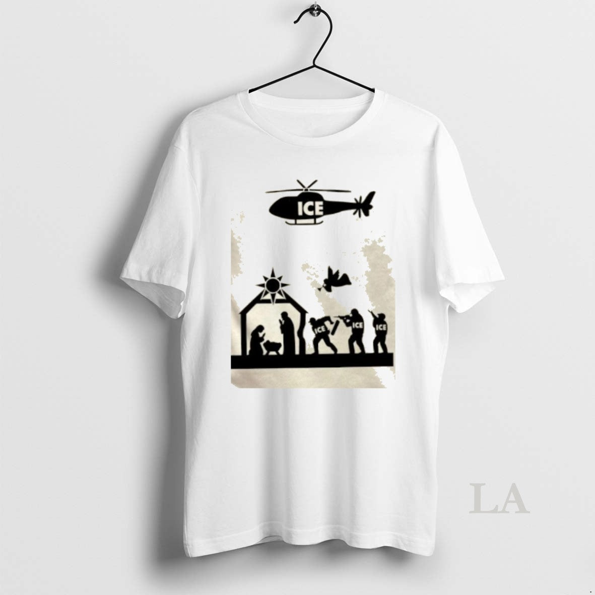Original Nativity Scene Ice Raid