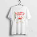 Original Naughty And I Know It Funny Christmas Santa