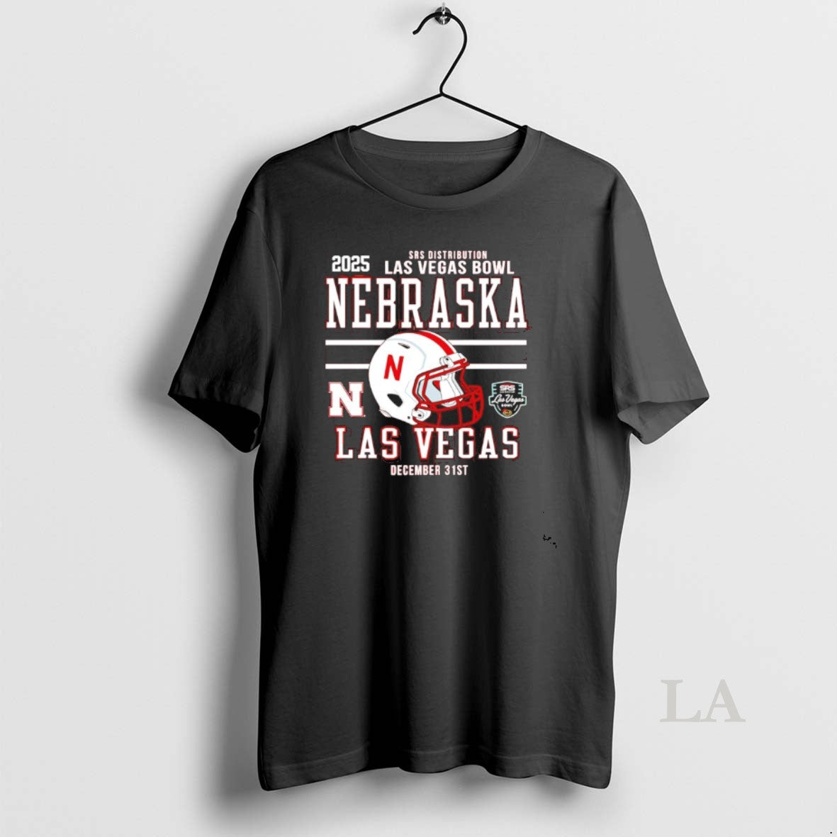 Original Nebraska Cornhuskers 2025 Las Vegas Bowl Bound Helmet