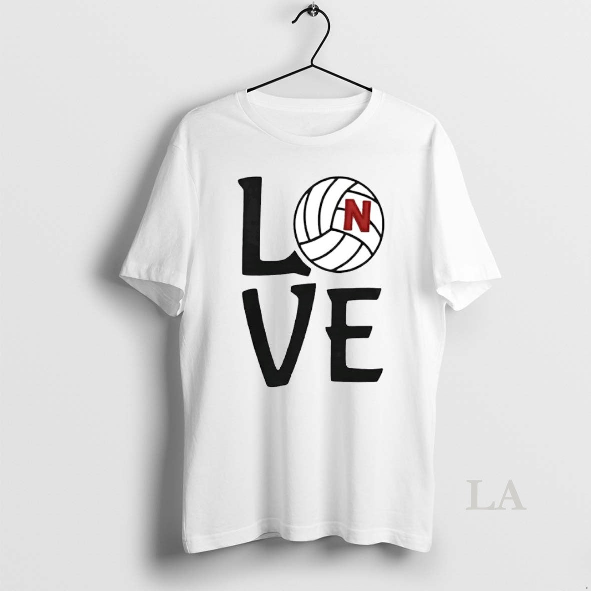 Original Nebraska Huskers Volleyball Love Circle