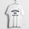 Original Nikita Kucherov 86 Tampa Bay Lightning Hockey Name And Number Circle