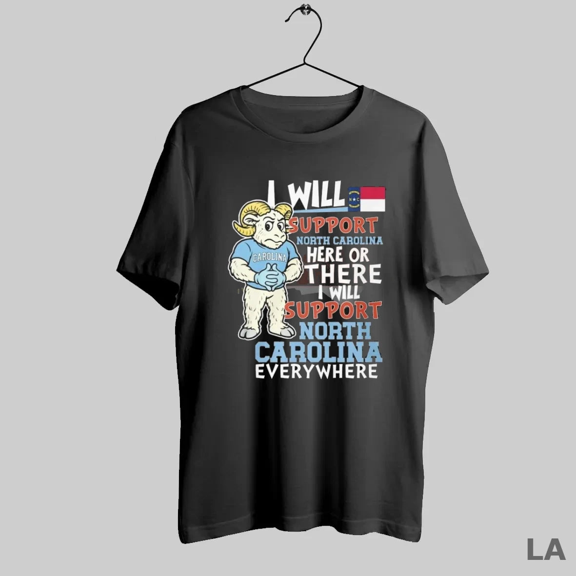 Original North Carolina Tar Heels I Will Support North Carolina Mystic Here Or There