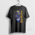 Original Notre Dame Fighting Irish Football Battle Shattered Usa Flag Rip Design