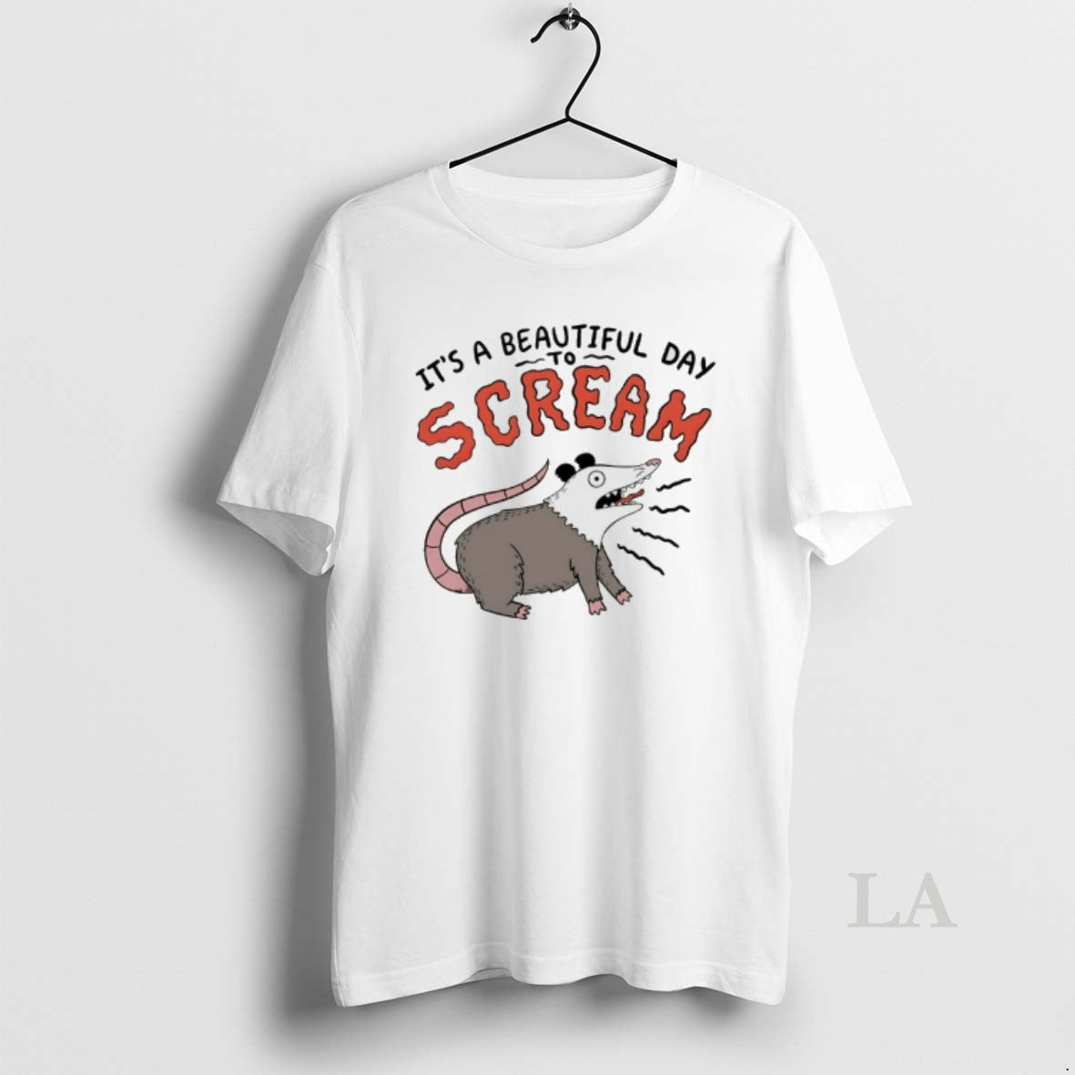 Original Opossum Its A Beautiful Day To Scream