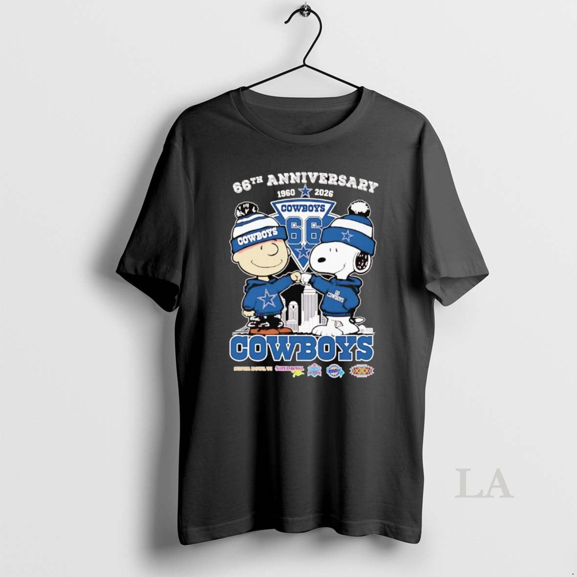 Original Peanuts 66th Anniversary 1960 2026 Dallas Cowboys