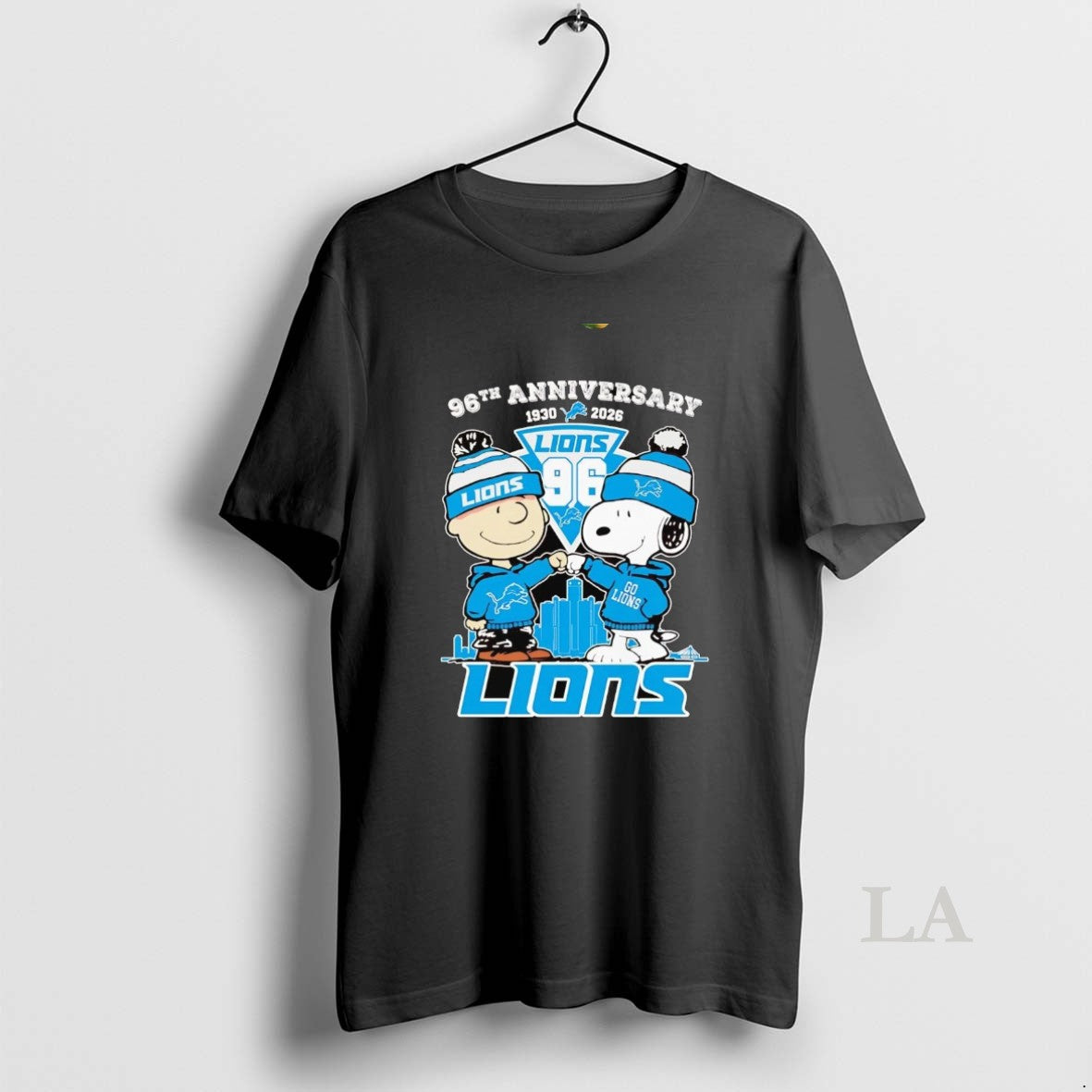 Original Peanuts 96th Anniversary 1930 2026 Detroit Lions