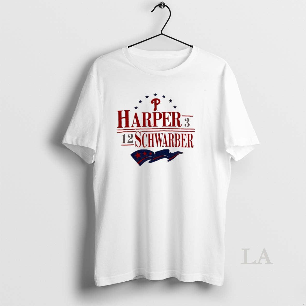 Original Philadelphia Phillies Bryce Harper 3 And Kyle Schwarber 12 Circle