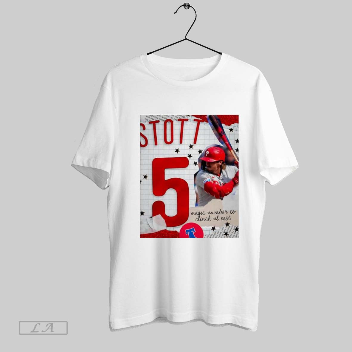 Original Philadelphia Phillies Baseball Number 5 Is The Magic Number To Clinch The Nl East