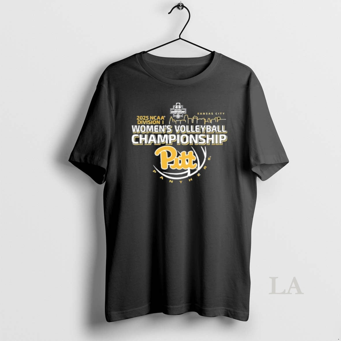Original Pitt Panthers 2025 D1 Womens Volleyball Championship Kc Skyline