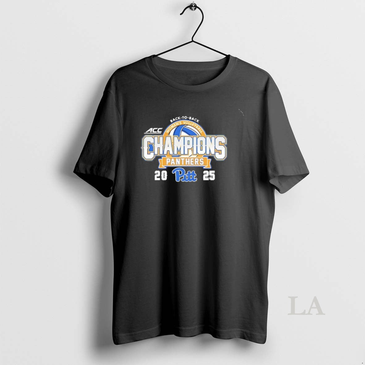 Original Pitt Panthers Back To Back 2025 Acc Womens Volleyball Championship