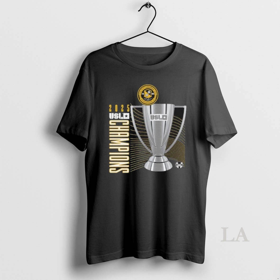 Original Pittsburgh Riverhounds Sc 2025 Usl Champions Locker Room