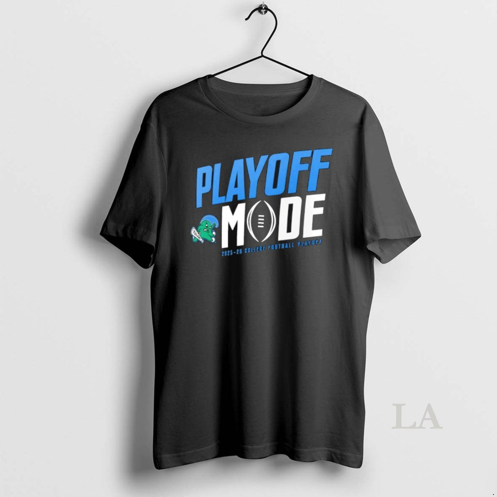 Original Playoff Mode Tulane Green Wave 2025 2026 College Football Playoff Logo