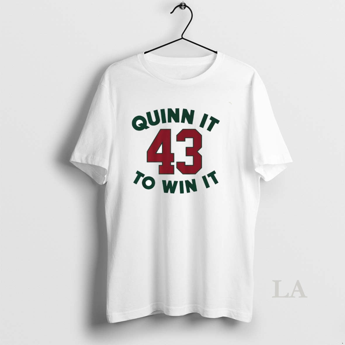 Original Quinn It To Win It Minnesota Wild Hockey Quinn Hughes 43 Circle