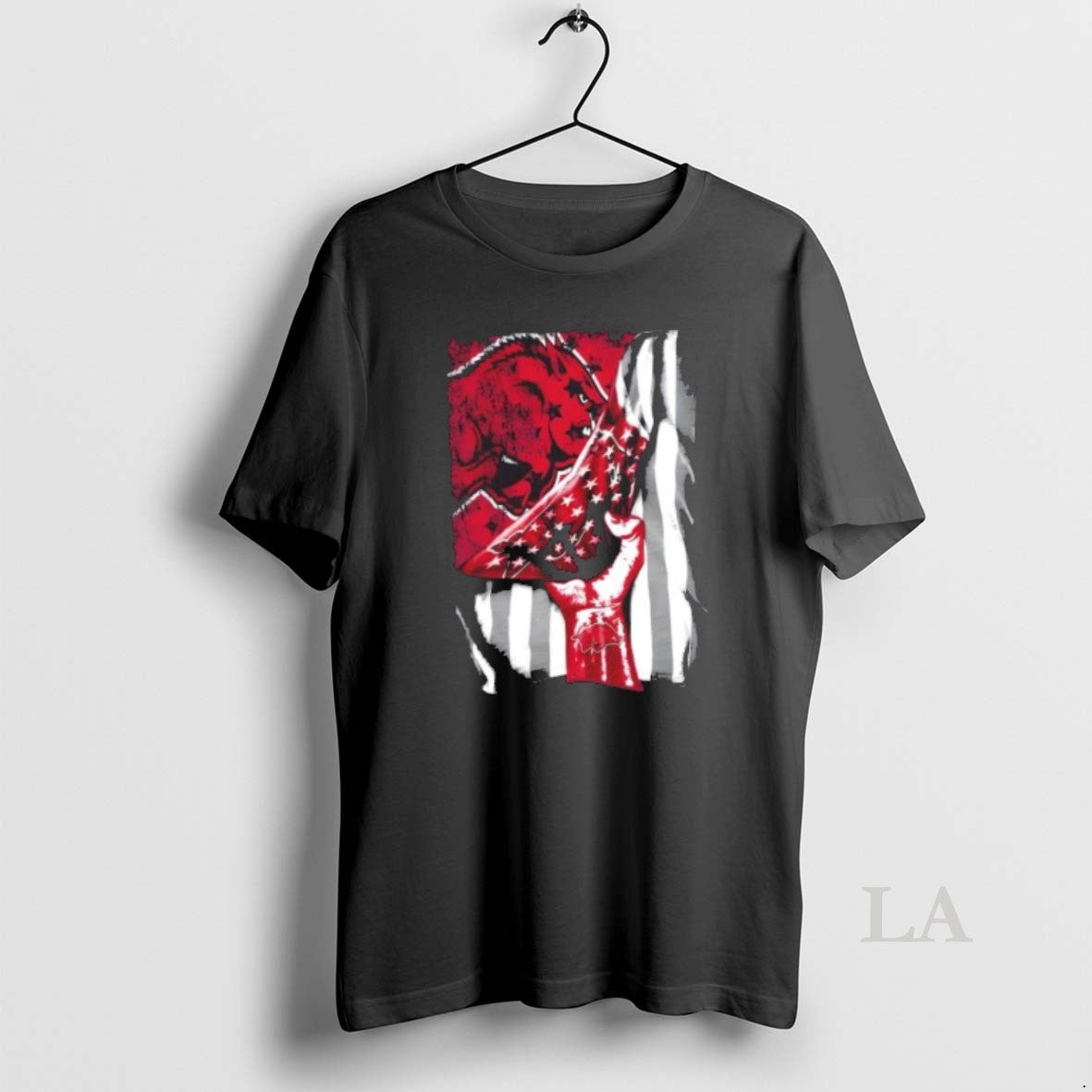 Original Revealing The Glory Arkansas Razorbacks X Usa Flag