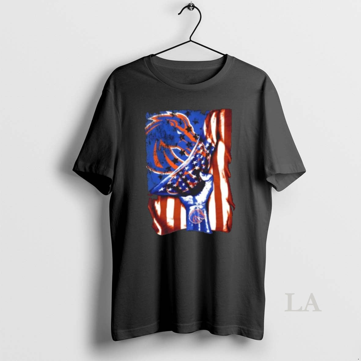Original Revealing The Glory Boise State Broncos X Usa Flag