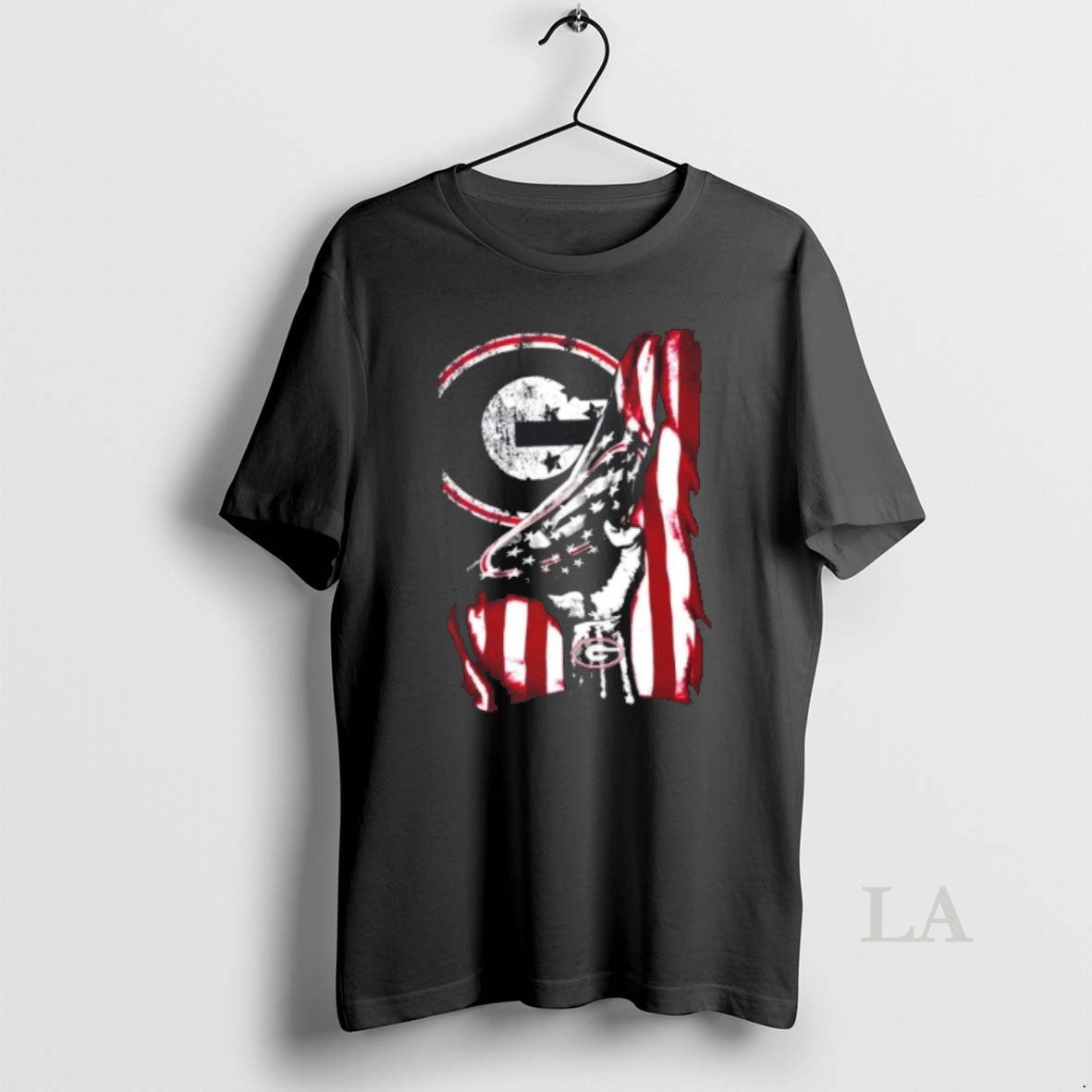 Original Revealing The Glory Georgia Bulldogs X Usa Flag