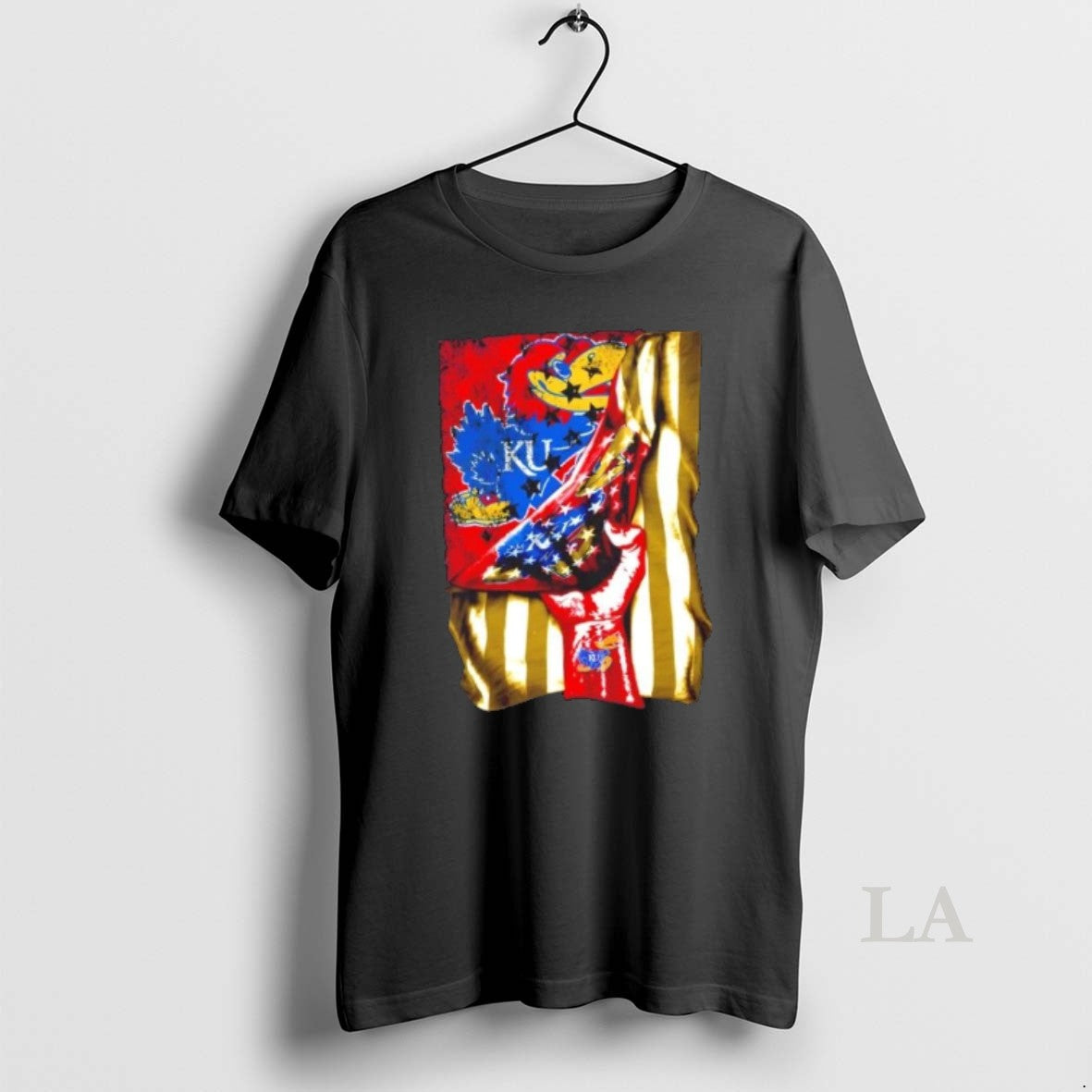 Original Revealing The Glory Kansas Jayhawks X Usa Flag