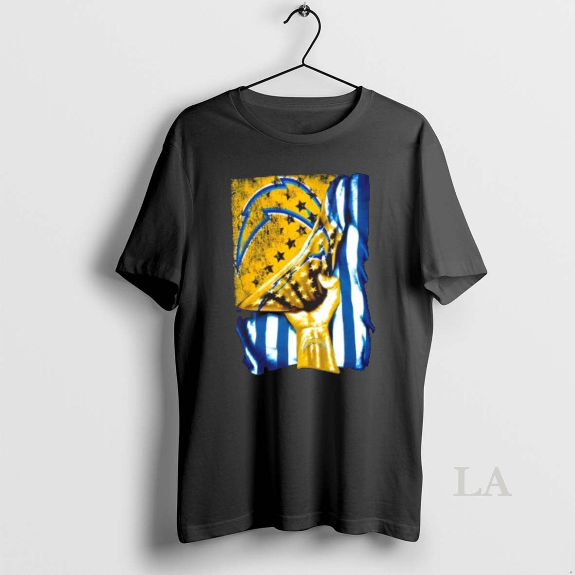 Original Revealing The Glory Los Angeles Chargers X Usa Flag