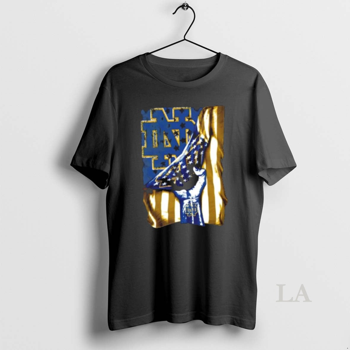 Original Revealing The Glory Notre Dame Fighting Irish X Usa Flag