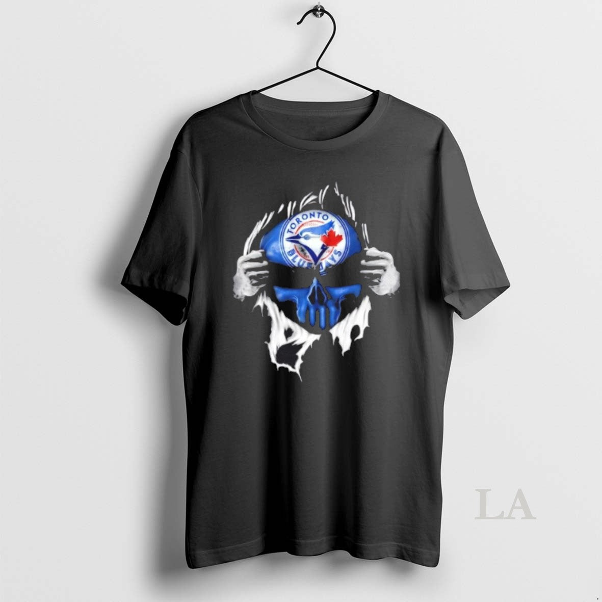 Original Ripped From The Chest Skull Deep Toronto Blue Jays Till The Grave