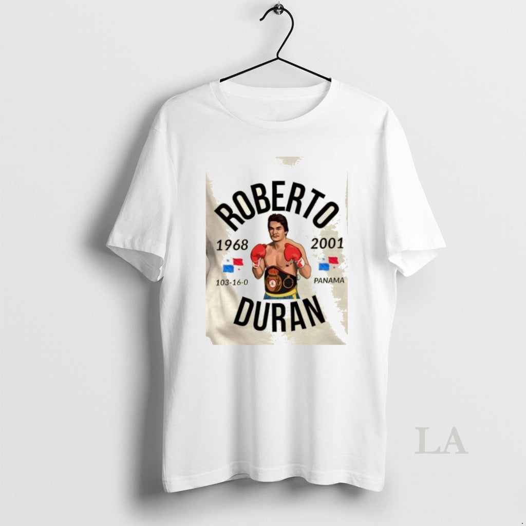 Original Roberto Duran 1968 2001 Panama Flag