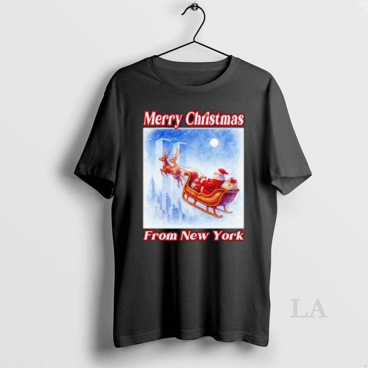 Original Santa Merry Christmas From New York