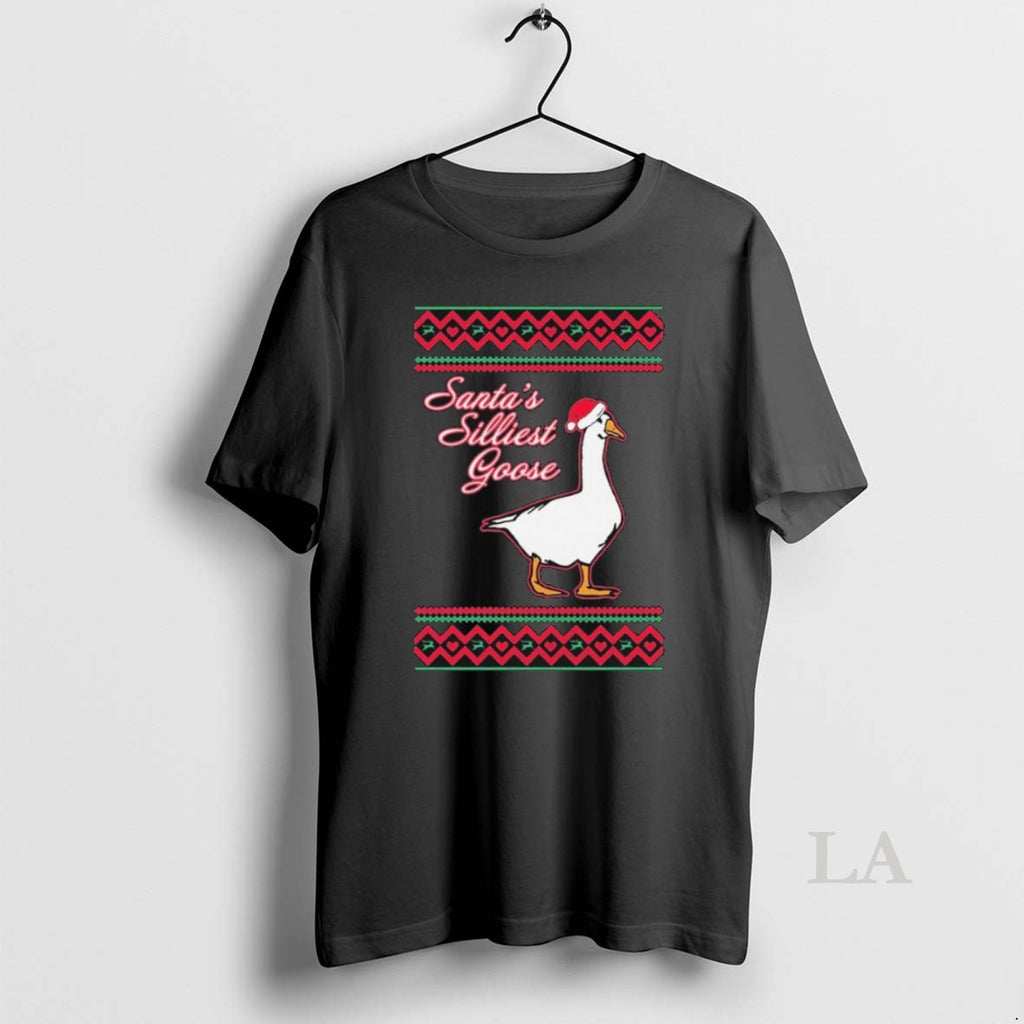 Original Santas Silliest Goose Tacky Ugly Christmas