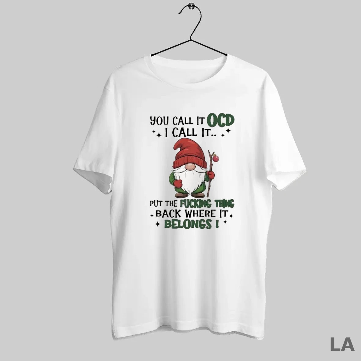 Original Satan Claus You Call It Ocd I Call It Put The Fucking Thing Back
