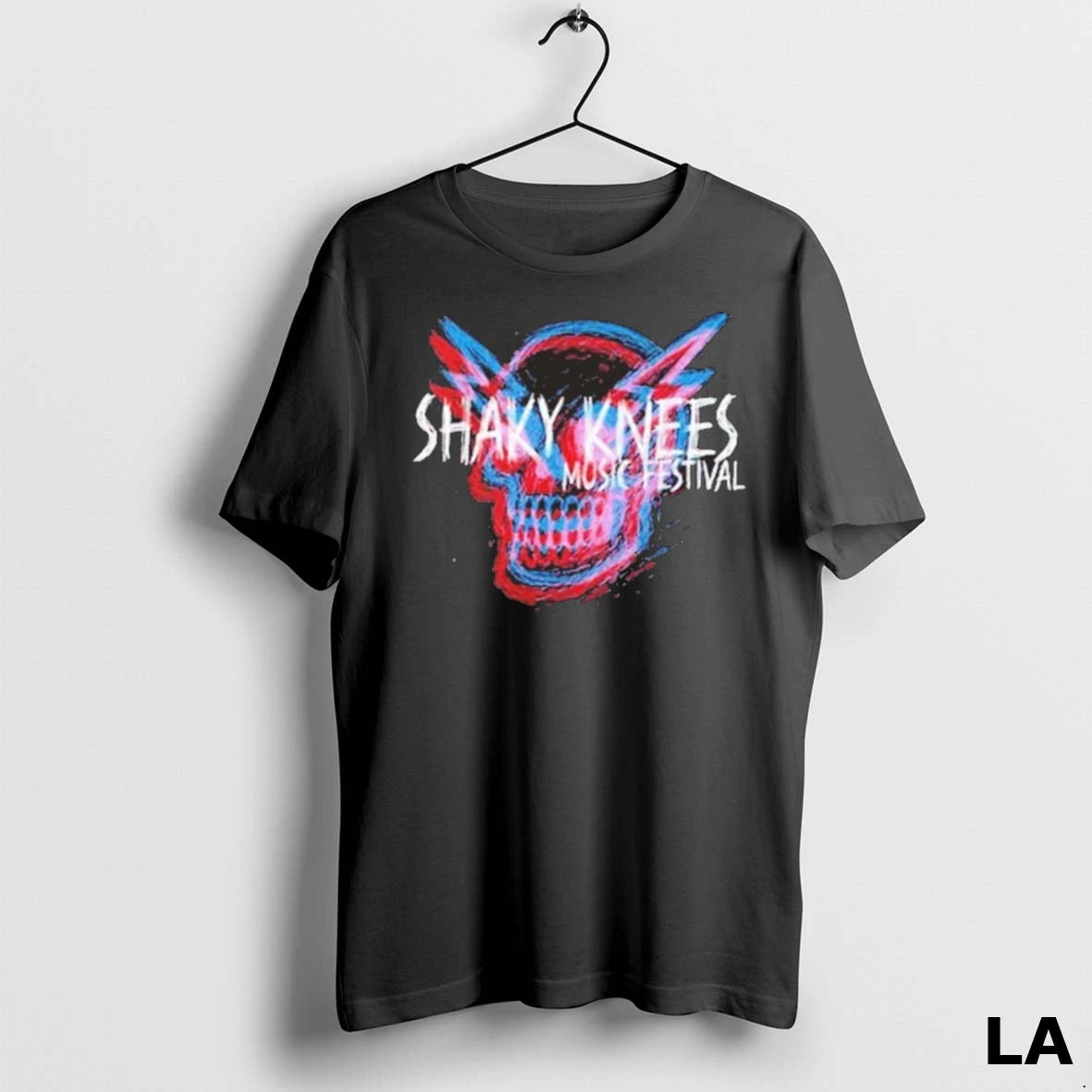 Original Shaky Knees Festival Shockwave Skull Lineup Tee September 19 21 2025 In Piedmont Park