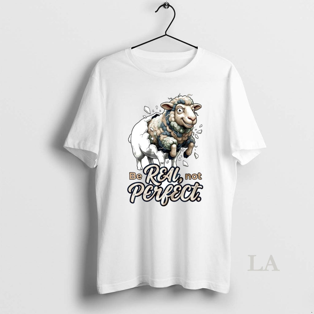 Original Sheep Be Real Not Perfect