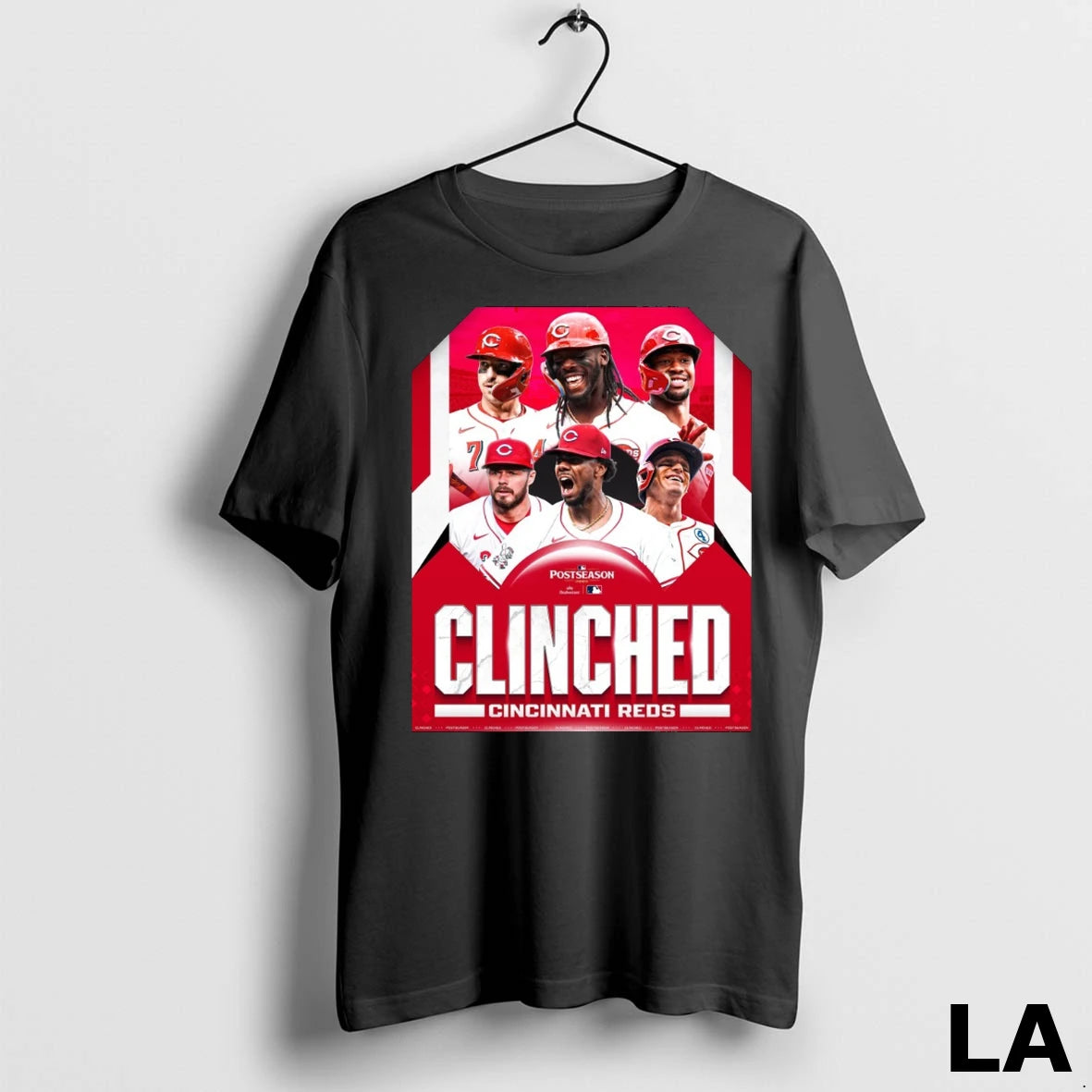 Original Spencer Steer Elly De La Cruz And Will Benson Cincinnati Reds Clinched 2025 Mlb