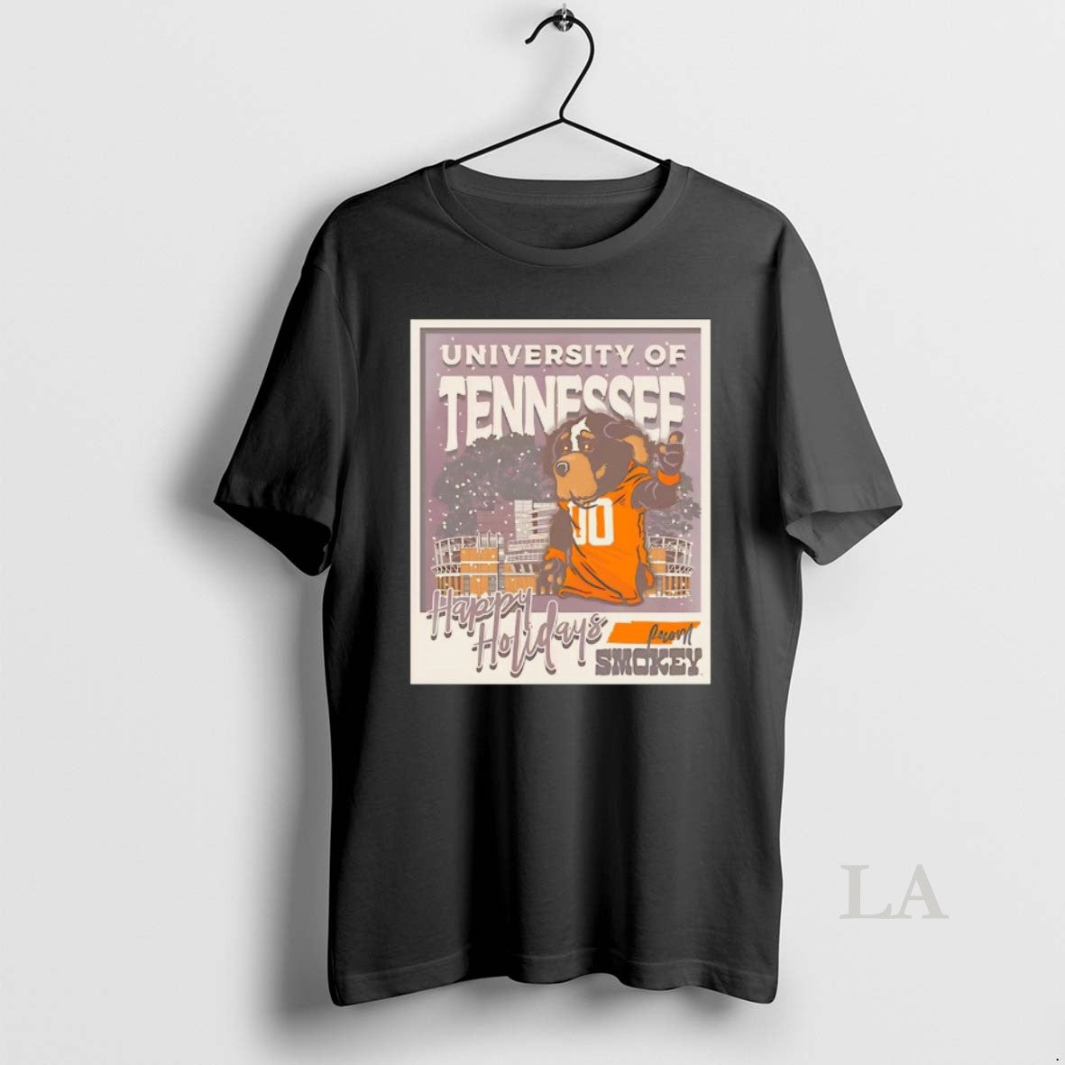 Original Tennessee Volunteers Happy Holiday From Smokey Christmas