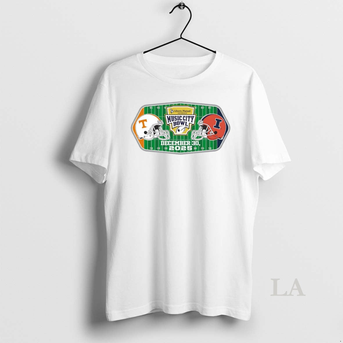 Original Tennessee Vs Illinois 2025 Liberty Mutual Music City Bowl