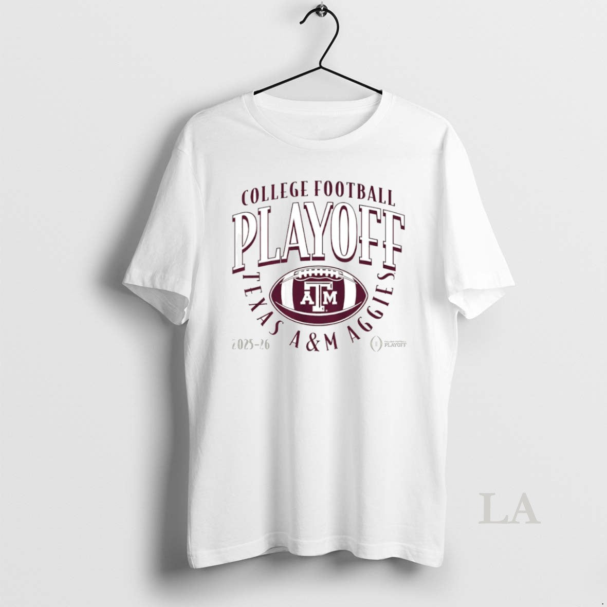 Original Texas A And M Aggies 2025 2026 College Football Playoff Curve Logo Circle